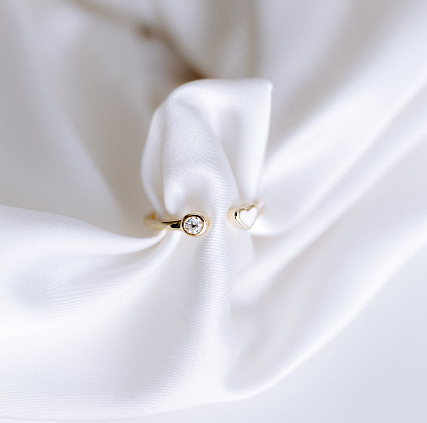 Lovebound MAMA Ring Zirkonia Herz Stein Geschenk
