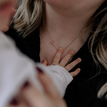 Classy Me MAMA Kette Echtsilber 18k vergoldet elegant Geschenk filigran