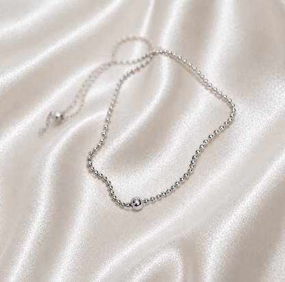 MAMA Timeless Beads Kugelkette 925 Silber 18k vergoldet Muttertag Limited Edition