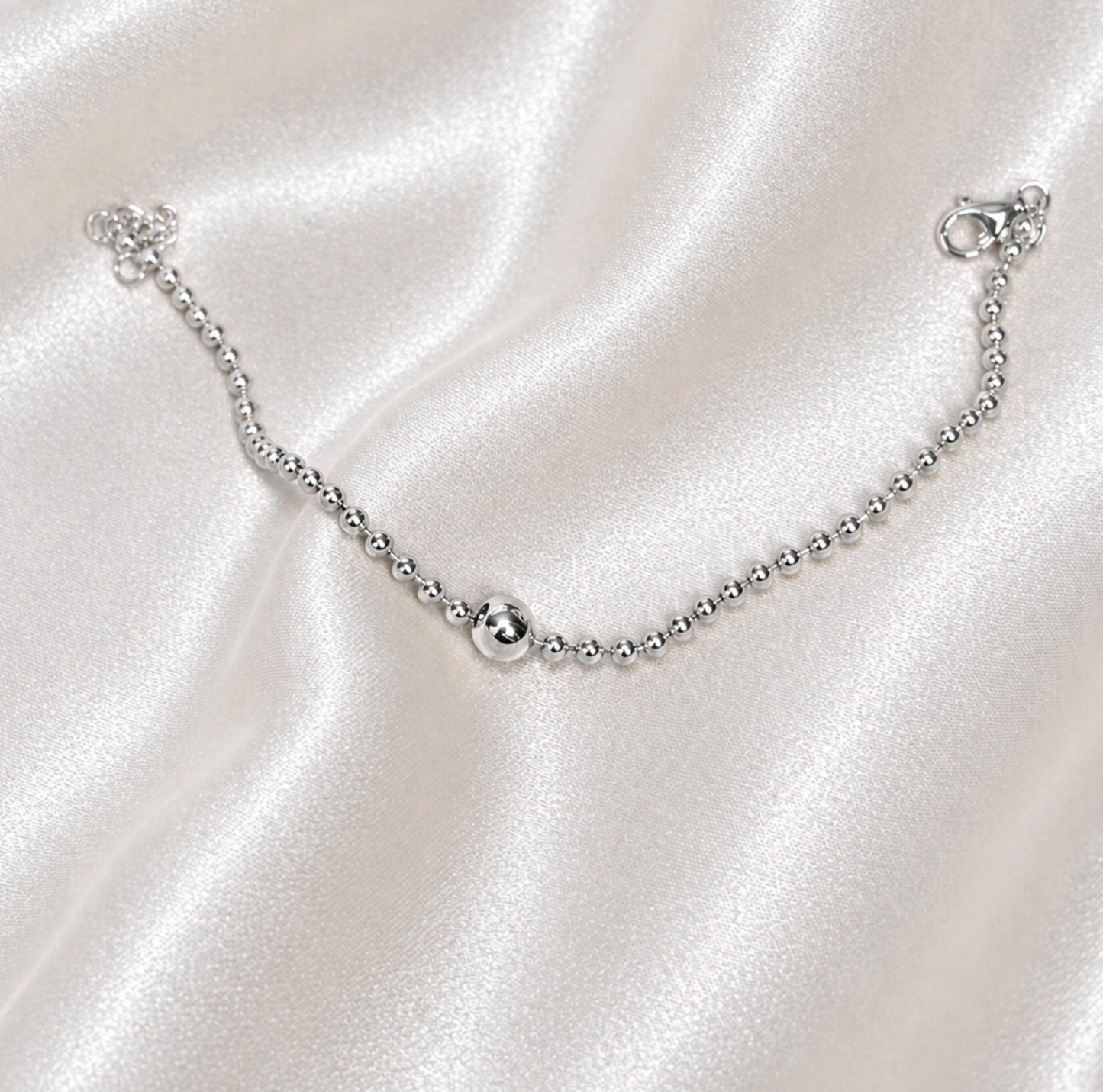 MAMA Timeless Beads Kugelkette 925 Silber 18k vergoldet Muttertag Limited Edition