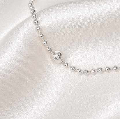 MAMA Timeless Beads Kugelkette 925 Silber 18k vergoldet Muttertag Limited Edition