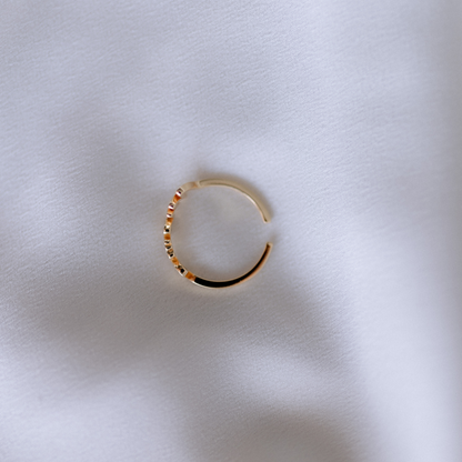 Ring it MAMA Ring 18k vergoldet 925 Silber Schriftzug Geschenk