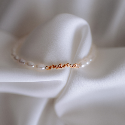 Pearltime Echt Perlen Armband 18k vergoldet 925 Silber Geschenk Eleganz x lisaceeline