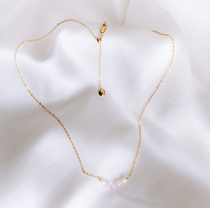 Solene Kinderwunsch Armband Kette Natursteine Mamawerden Kiwu x karolin.kus