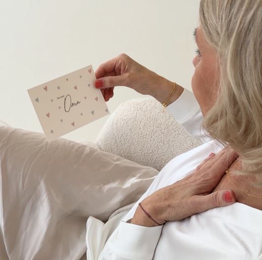 "Du wirst Oma!" Grußkarte