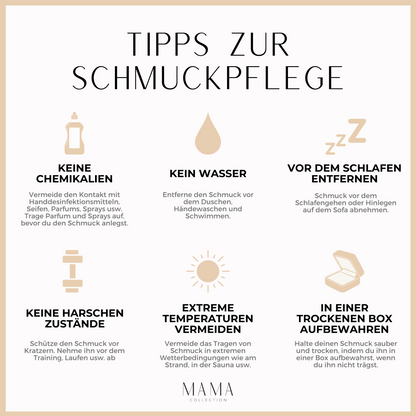 Classy Me MAMA Kette Echtsilber 18k vergoldet elegant Geschenk filigran