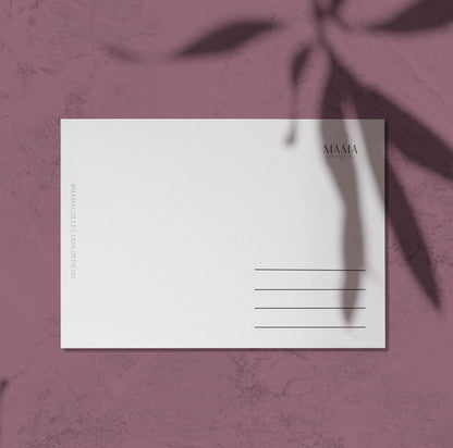 "Für die beste Mama" Grußkarte Geschenk Muttertag