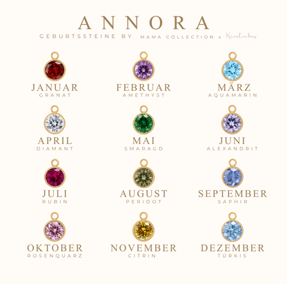 ANNORA | Geburtsstein Kollektion x Karolin.kus