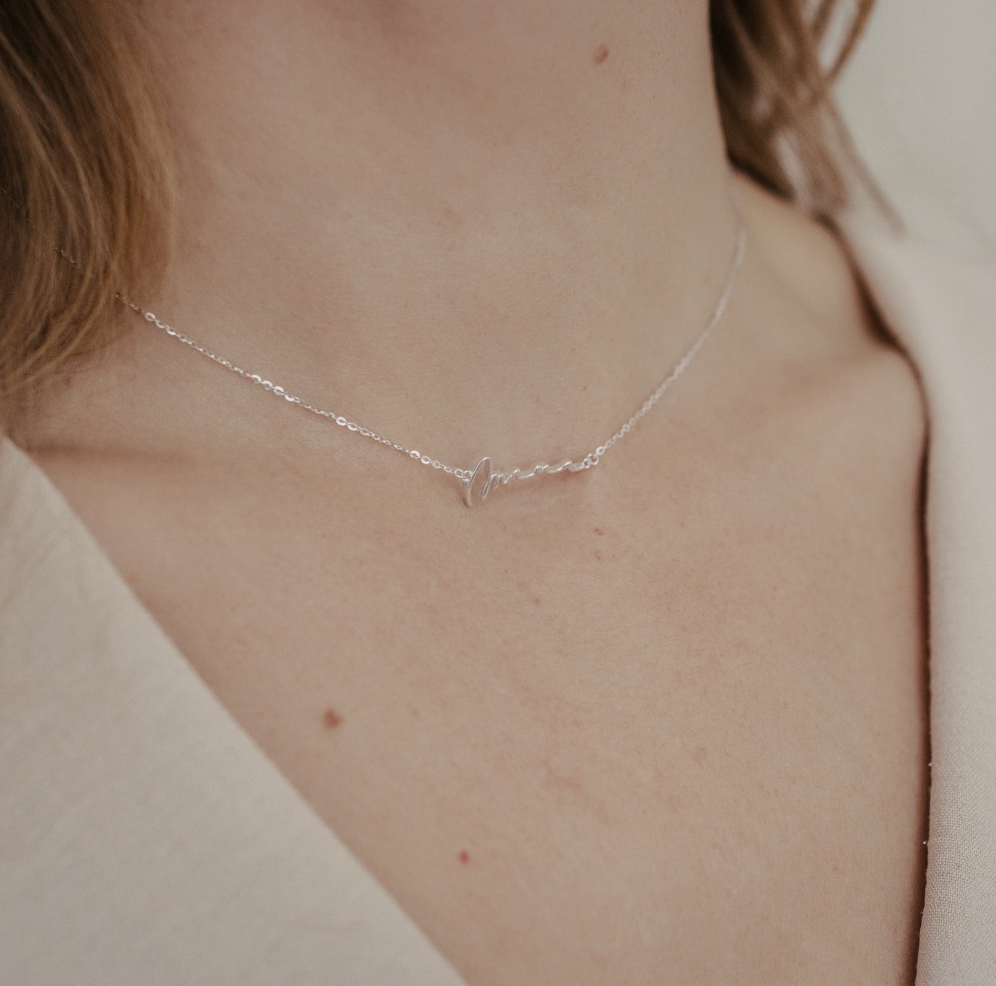 Classy Me MAMA Kette Echtsilber 18k vergoldet elegant Geschenk filigran