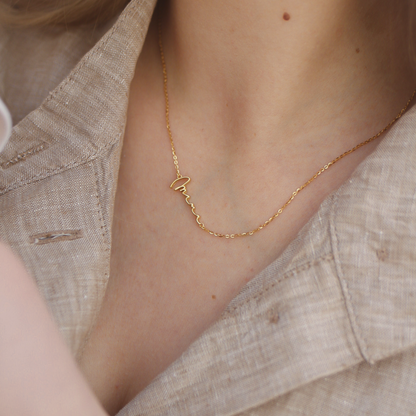 Classy Me MAMA Kette Echtsilber 18k vergoldet elegant Geschenk filigran