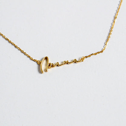 Mama gold kette accessories - Mama geschenk